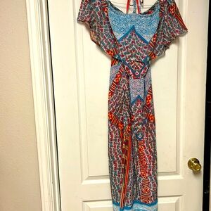 Super Fun, Multicolored Maxi Dress!